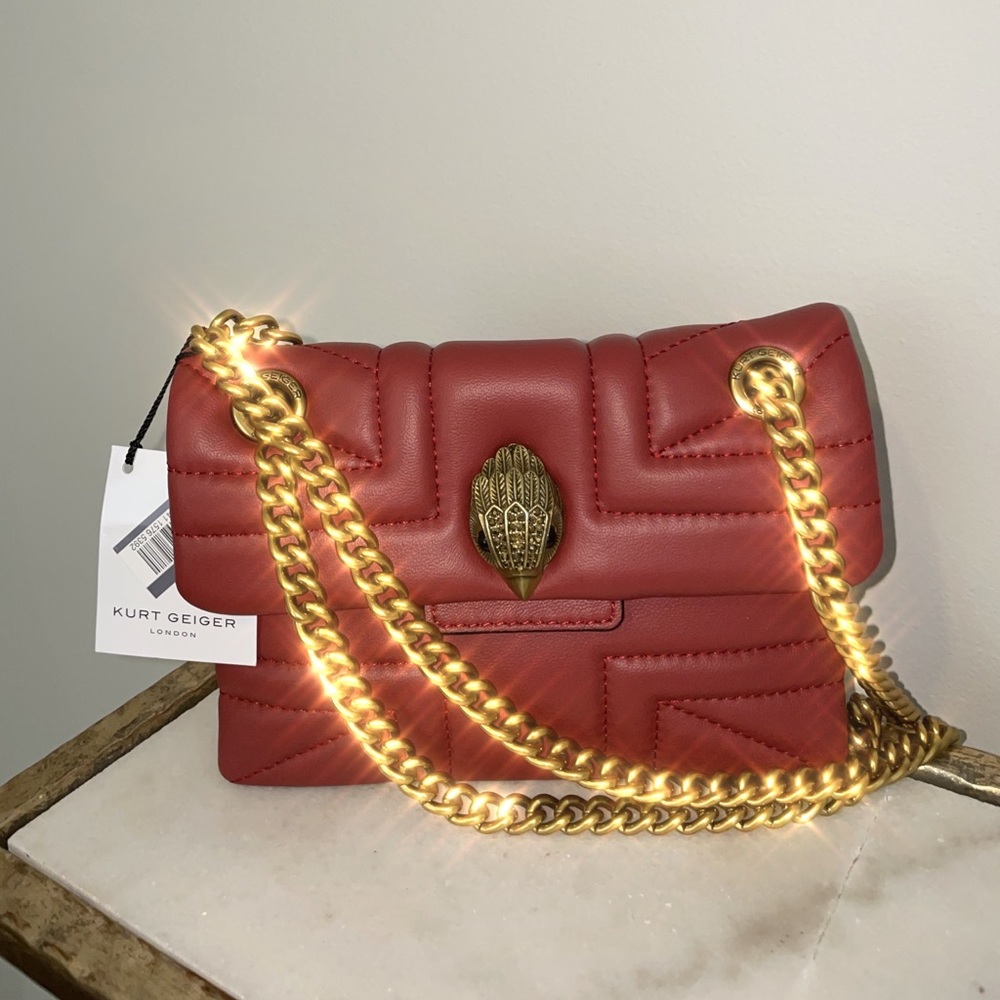 Authentic Kurt Geiger Handbag Red